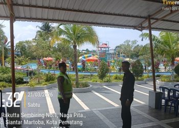 Polsek Siantar Martoba Patroli & Monitoring Tempat Objek Wisata.