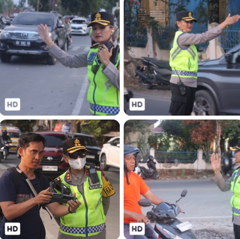 Volume Kendaraan Meningkat, Kapolres Pematangsiantar Turun Kejalan Pengaturan Lalulintas.