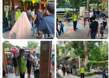 Polsek Siantar Barat Maksimalkan Pengamanan Tempat Objek Wisata di Hari Libur Idul Fitri 1447 H.