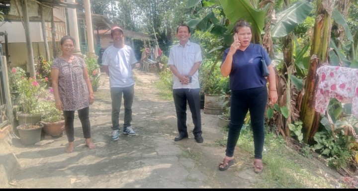 Wakil Ketua DPRD Pematangsiantar Ir. Daud Simanjuntak, MM Turun Secara Langsung Kelapangan Memantau Aspirasi Masyarakat.