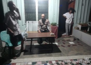 Tindak Lanjuti Laporan Call Center 110, Polsek Siantar Selatan Respon Cepat Cek TKP Dugaan KDRT.