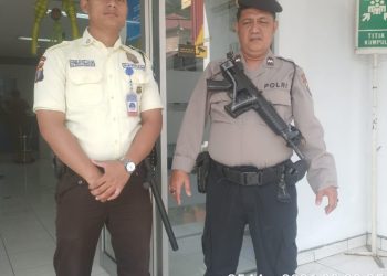 Sat Samapta Polres Pematangsiantar Laksanakan Pengamanan di Objek Vital.