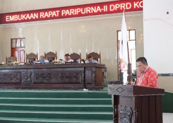 Wali Kota Pematangsiantar Wesly Silalahi, SH, MKn Hadiri Sidang Paripurna II DPRD Kota Pematangsiantar Tahun 2026.