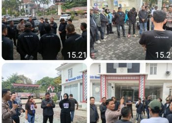 Sat Binmas Polrse Pematangsiantar Patroli Sambang Kamtibmas & Silaturahmi Ke Komunitas Automotif Vivo.