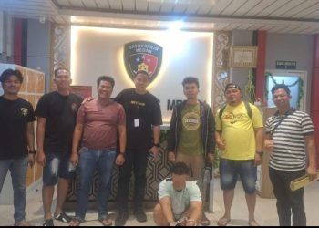 Polres Pematangsiantar Amankan Pelaku Curat.