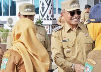 Pasca Libur Bersama Hari Raya Idul Fitri 1447 H, ASN Pemkab Simalungun Laksanakan Apel Pagi Gabungan.
