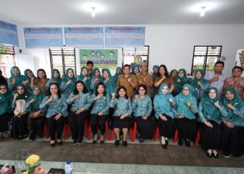Ketua TP PKK Kota Pematangsiantar Ny Liswati Wesly Silalahi Bersama Tim Melakukan Supervisi Ke Kelurahan Simarito Kecamatan Siantar Barat Dalam Rangka Lomba Tertib Administrasi TP PKK Tingkat Provinsi Sumut Tahun 2026.