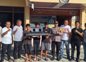 Taring Polsek Bangun Kembali Terbukti, Tiga Pelaku Bobol Rumah Anggota Polwan Berhasil Dibekuk Dalam Hitungan Jam.