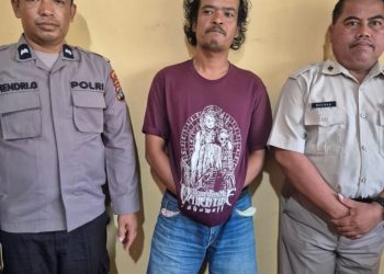 Resahkan Warga Balata, Pelaku Pencurian Meteran Air Berinisial H.S. Ditangkap Kurang Dari 15 Menit.