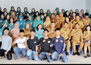 TP PKK Simalungun Perkuat Pembinaan Desa Percontohan PAAREDI di Nagori Dolok Maraja.