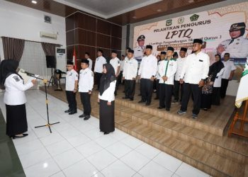 Wali Kota Pematangsiantar Wesly Silalahi, SH, MKn Diwakili Wakil Wali Kota Herlina Lantik Pengurus Lembaga Pengembangan Tilawatil Qur'an (LPTQ) Kota Pematangsiantar Periode 2026 - 2031.