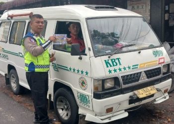 Jadikan Pelopor Tertib Berlalu Lintas Sat Lantas Polres Pematangsiantar Sosialisasi.
