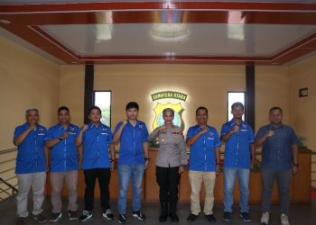 DPD KNPI Kota Pematangsiantar Audiensi Dengan Polres Pematangsiantar, Perkuat Sinergi Pemuda & Kepolisian.