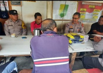 Jalin Komunikasi, Kasat Binmas Polres Pematangsiantar Sambang ke Satkamling & Petugas Parkir.