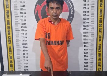 Polres Simalungun Berhasil Ringkus D.F.H Diduga Pengedar Sabu 4,18 Gram di Tanah Jawa, Sempat Buang Barang Bukti.