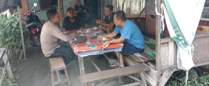 Polsek Siantar Barat Patroli Kampung Bebas Dari Narkoba di Jalan Jawa.