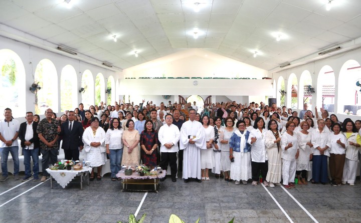 Wali Kota Pematangsiantar Wesly Silalahi, SH, MKn Hadiri Perayaan Hari Raya Paskah di Gereja Pentakosta Indonesia Bagian Barat (GPIB) Maranatha.