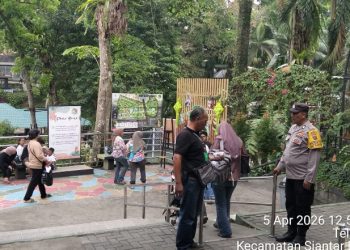 Berikan Rasa Aman, Bhabinkamtibmas Polsek Siantar Barat Patroli Objek Vital.