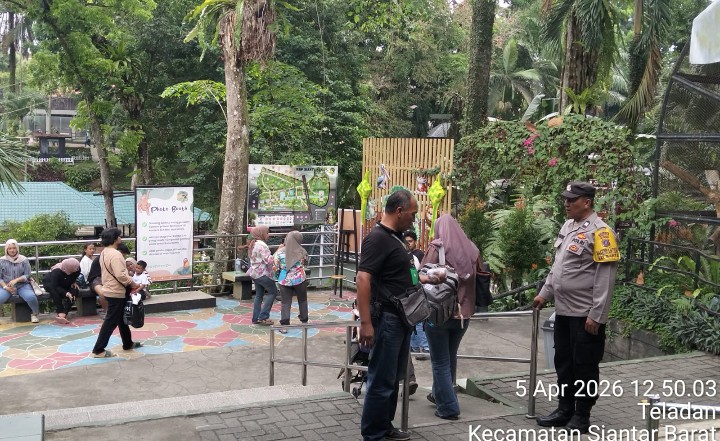 Berikan Rasa Aman, Bhabinkamtibmas Polsek Siantar Barat Patroli Objek Vital.