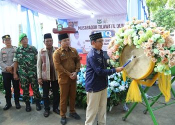 Asisten Perekonomian dan Pembangunan Zainal Siahaan, SE, MM Buka MTQN Tingkat Kecamatan Siantar Selatan.