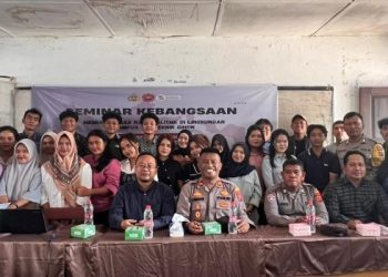 Kapolsek Siantar Selatan Hadiri Seminar Kebangsaan di Kampus Politehnik Gihon Sampaikan Pesan Kamtibmas.
