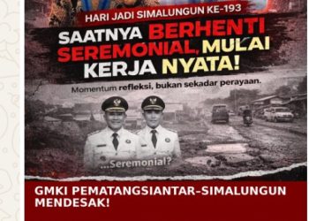 Ketua Cabang & Sekretaris Cabang GMKI Pematangsiantar - Simalungun.