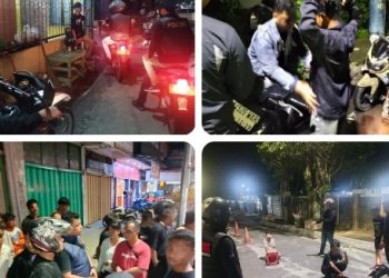 Timsus Dayok Mirah Polres Pematangsiantar Maksimalkan Patroli Hingga Subuh.