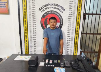 Ipda Alek Ari Sandi Sidabutar Pimpin Operasi Malam — Dua Pengedar Sabu Dibekuk Dalam Sehari Di Dua TKP, Barang Bukti 15,94 Gram Diamankan.
