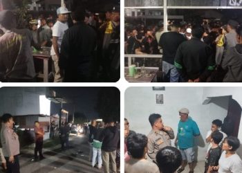 Polres Pematangsiantar Cek Keributan di Jalan Merpati.