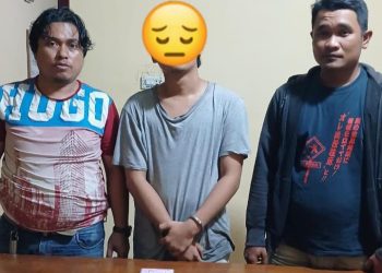 Polsek Bosar Maligas Sikat Pengedar Sabu, Mahasiswa 22 Tahun Diringkus di Jalan Perjuangan.