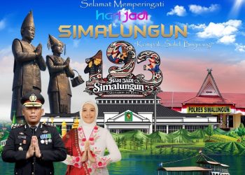 Kapolres Simalungun AKBP Marganda Aritonang Beserta Bhayangkari Sampaikan Ucapan Selamat Hari Jadi Simalungun Ke - 193: "Kompak, Solid, Berjuang — Habonaron Do Bona".