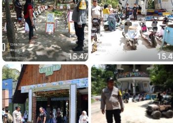 Polsek Siantar Barat Patroli Objek Vital Diwilkumnya.