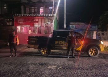Sat Samapta Polres Pematangsiantar Laksanakan BLP Antisipasi 3C, Balap Liar & Guantibmas.