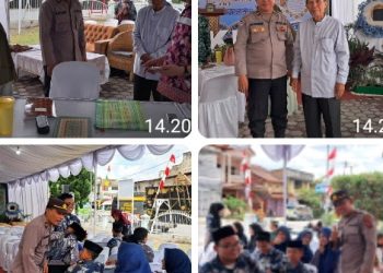 Sat Binmas Polres Pematangsaintar Sambang Kamtibmas di Kantor Camat Siantar Utara.