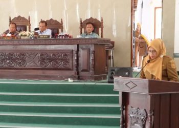 DPRD Buka Rapat Paripurna III Tentang Penyampaian Nota Pengantar LKPJ Wali kota Pematangsiantar TA 2025.