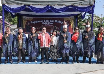 Wali Kota Pematangsiantar Wesly Silalahi, SH, MKn Hadiri Acara Pagelaran Seni Budaya Multi Etnis.