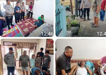 Mayat Ditemukan Di Parit Pembuangan, Polsek Gunung Malela Sigap Tangani Kejadian.