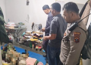 Polsek Siantar Martoba Cek TKP Laporan Temuan Mayat di Jalan Rindam III.