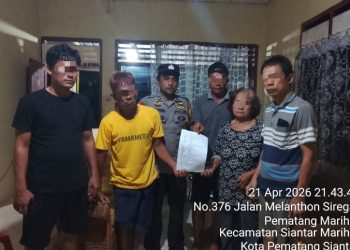 Polsek Siantar Marihat Respon Cepat Selesaikan Masalah Wrganya Dengan Problem Solving.