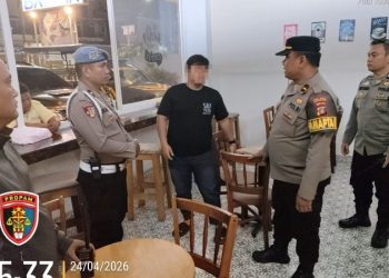 Polres Pematangsiantar Cek Laporan Adanya Keributan Diparkiran Batavia Hotel.