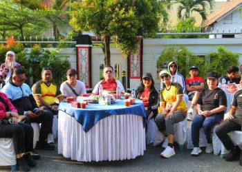 Wali Kota Pematangsiantar Wesly Silalahi, SH, MKn Hadiri Fun Run 7K.