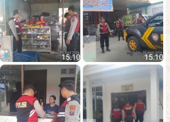 Sat Samapta Polres Pematangsiantar Laksanakan Patroli Rutin Pagi Hari.