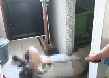 Polsek Siantar Martoba Cek TKP Temuan Mayat di Perumahan Asido 6.