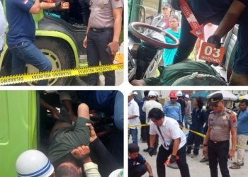 Sigap dan Tanggap, Polsek Bosar Maligas Gerak Cepat Tangani Penemuan Mayat Petani Asal Sumbar di Dalam Truk Kawasan Industri Sei Mangkei.