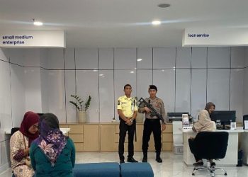 Sat Samapta Polres Pematangsiantar Laksanakan Pengamanan Objek Vital.