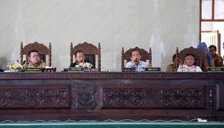 Paripurna LKPJ Tahun 2025 DPRD Kota Pematangsiantar.