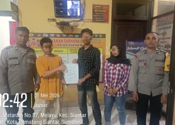 Tindak Lanjuti Laporan Masyarakat Polsek Siantar Barat Cek TKP Keributan di Jalan Padang Sidempuan.