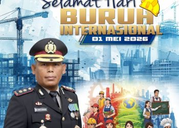 Polres Simalungun Ucapkan Selamat Hari Buruh Internasional 2026, Tegaskan Komitmen Jaga Kamtibmas & Dukung Kesejahteraan Pekerja.