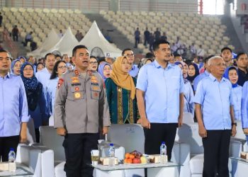 Wali Kota Pematangsiantar Wesly Silalahi, SH, MKn Diwakili Wakil Wali Kota Herlina Hadiri Peringatan Hari Buruh Internasional (May Day) 2026.