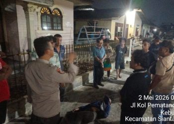 Respon Aduan Masyarakat, Polsek Siantar Timur Cek Laporan Keributan di Jalan Kol.